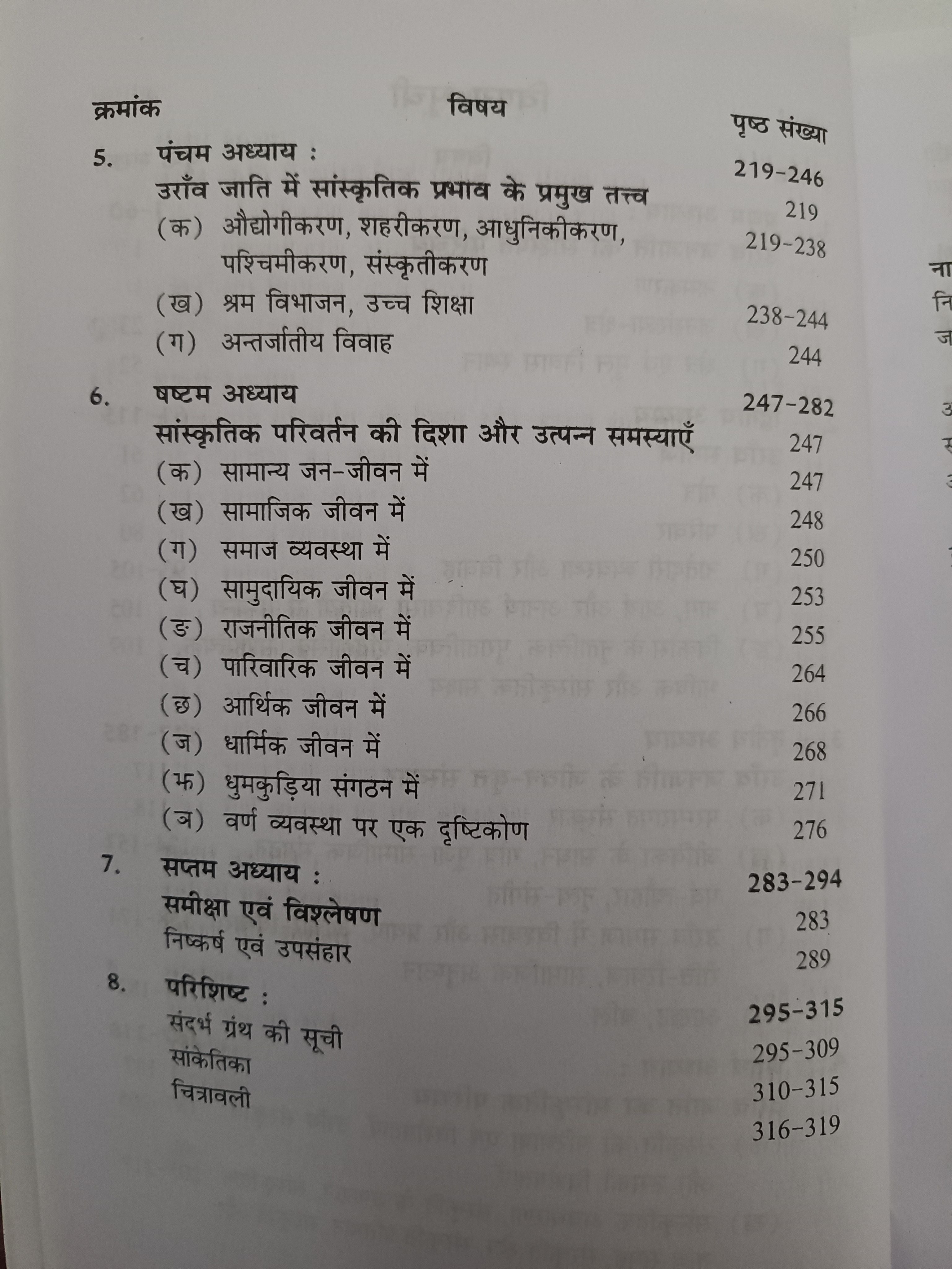 Oraon Sanskriti Parivartan Evam dishaye