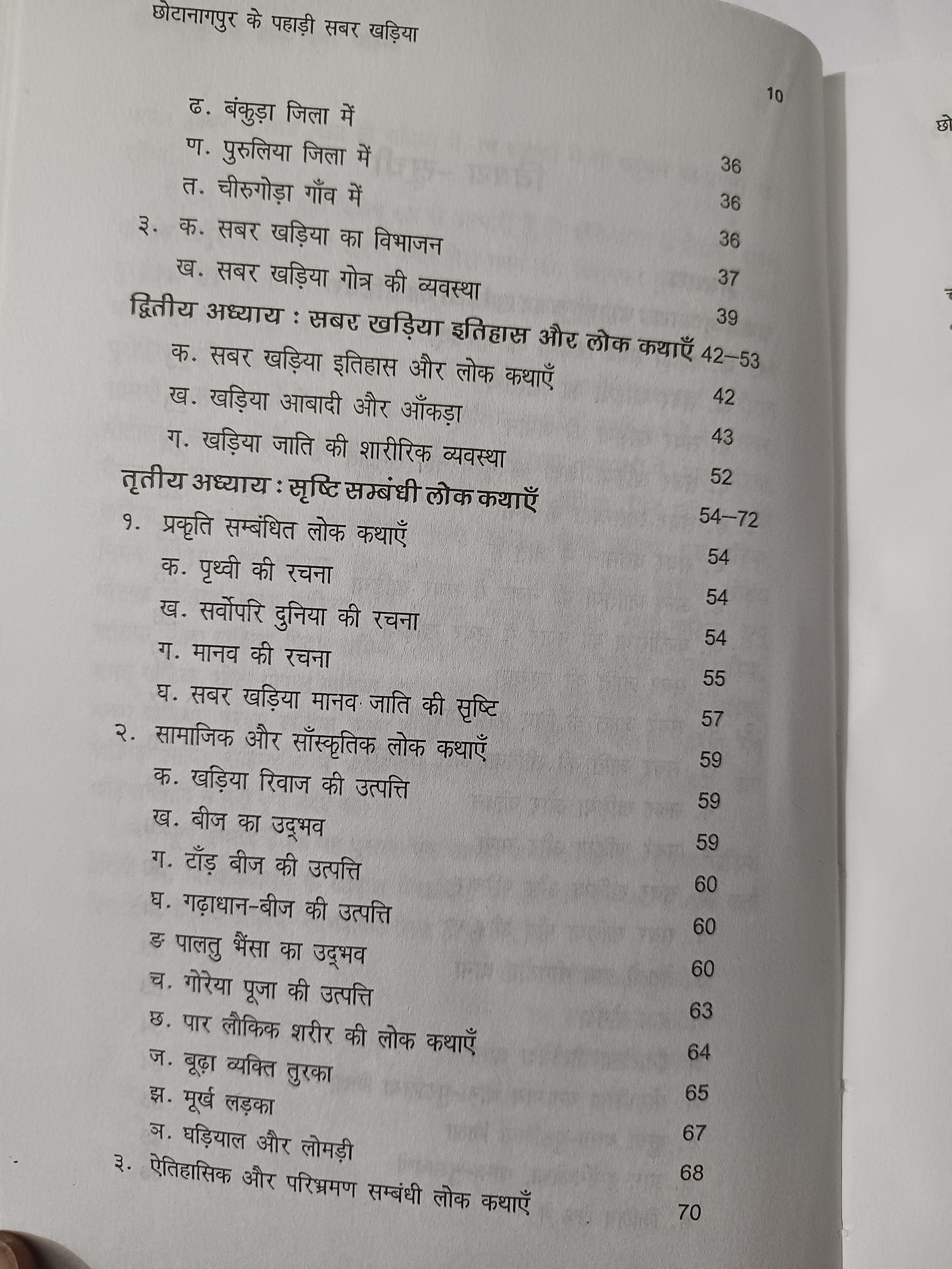 Chotanagpur Ke Pahadi Sabar Khariya