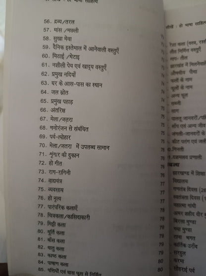 Learn Ho language with hindi translation